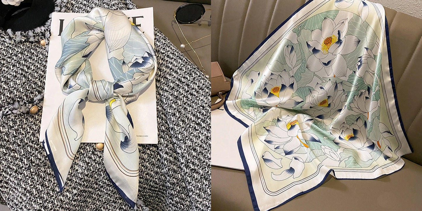 Pañuelo pequeño de satén para asas