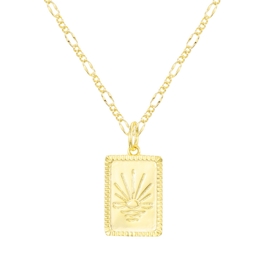 Collar radiante del sol